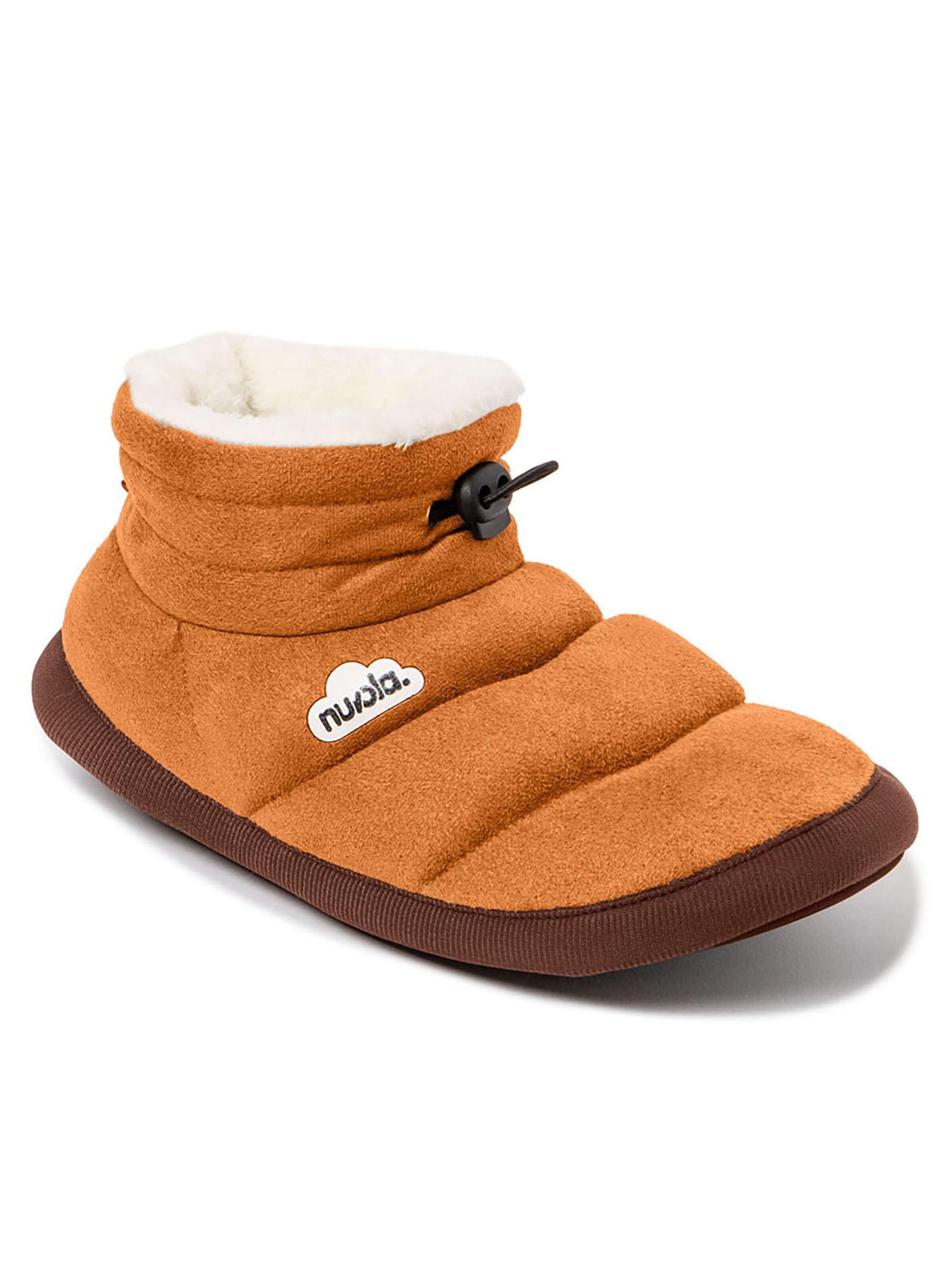 Pantoufle 'Home Velvet' Nuvola. en marron