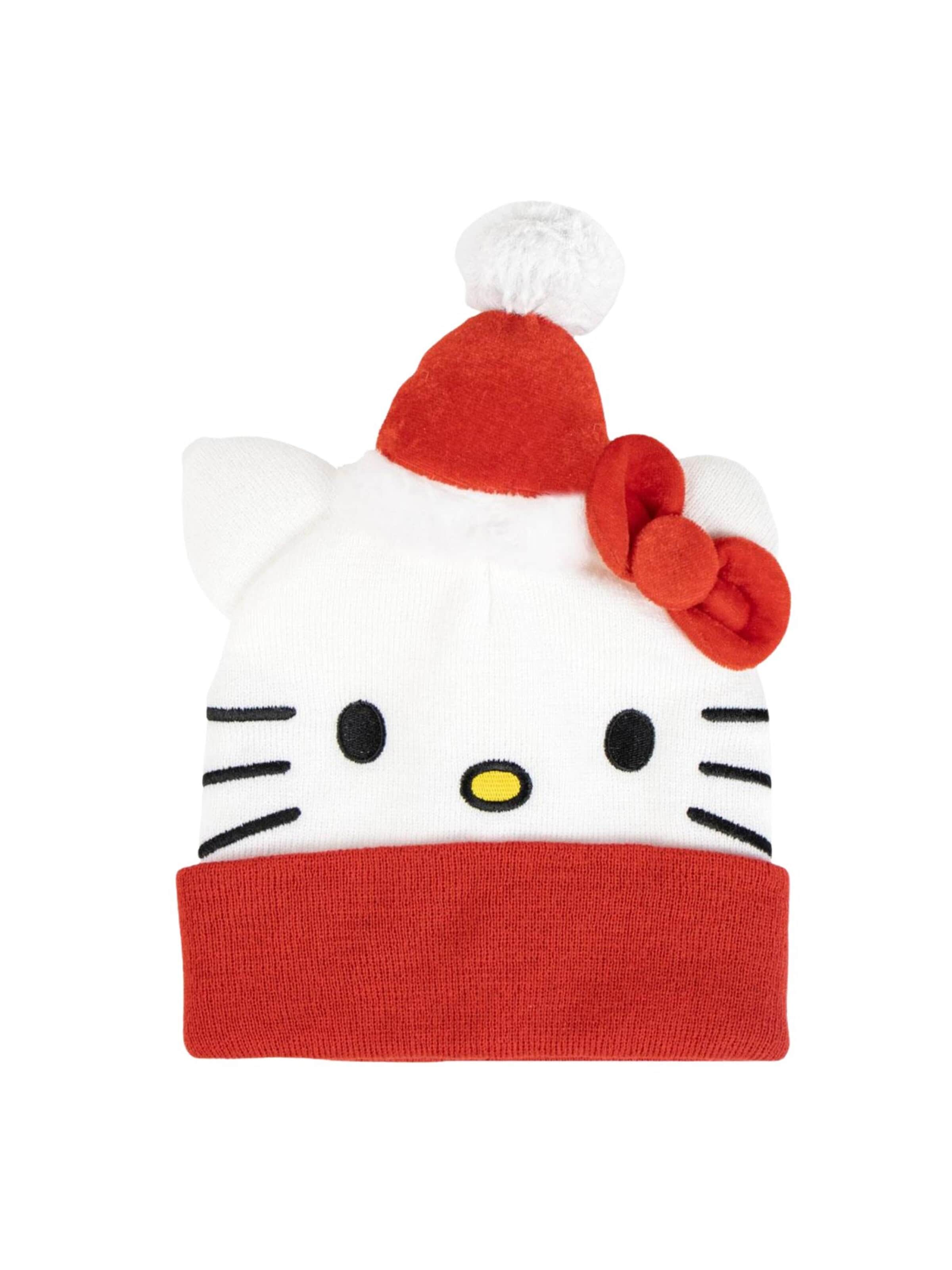 Bonnet 'Weihnachts-Punkte-Mütze' Cerdá en rouge : devant