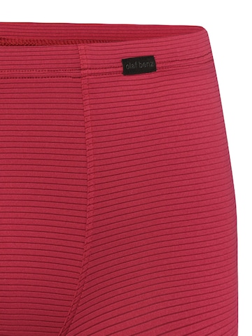 Olaf Benz Boxer shorts ' RED2555 Minipants ' in Red
