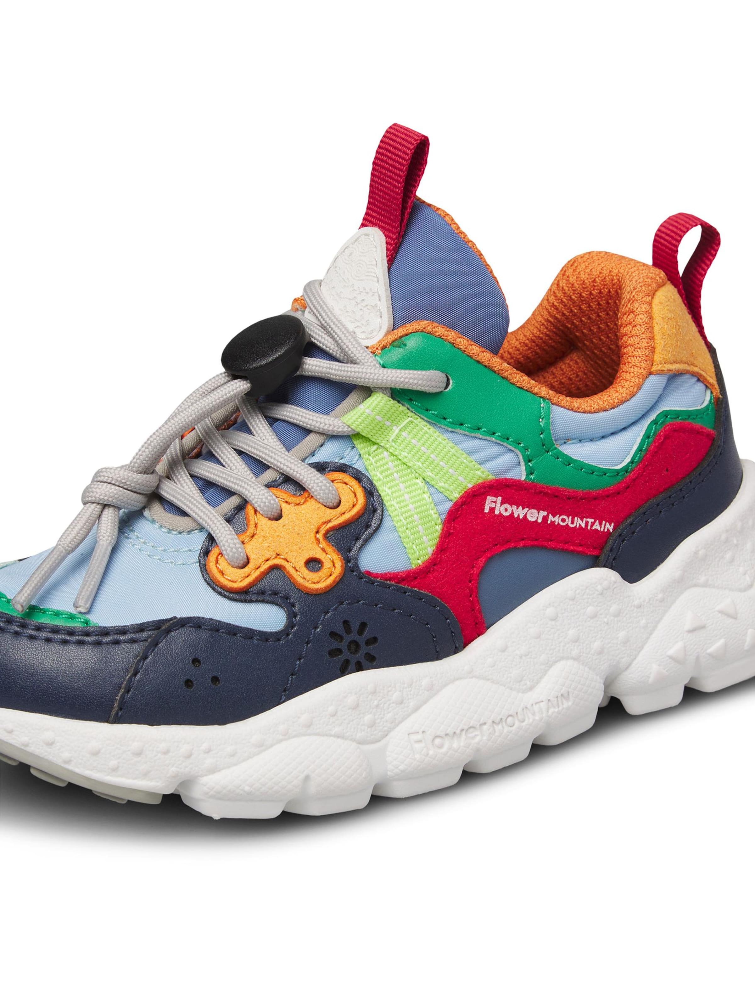Baskets 'YAMANO 3 JUNIOR.' NATURINO en bleu