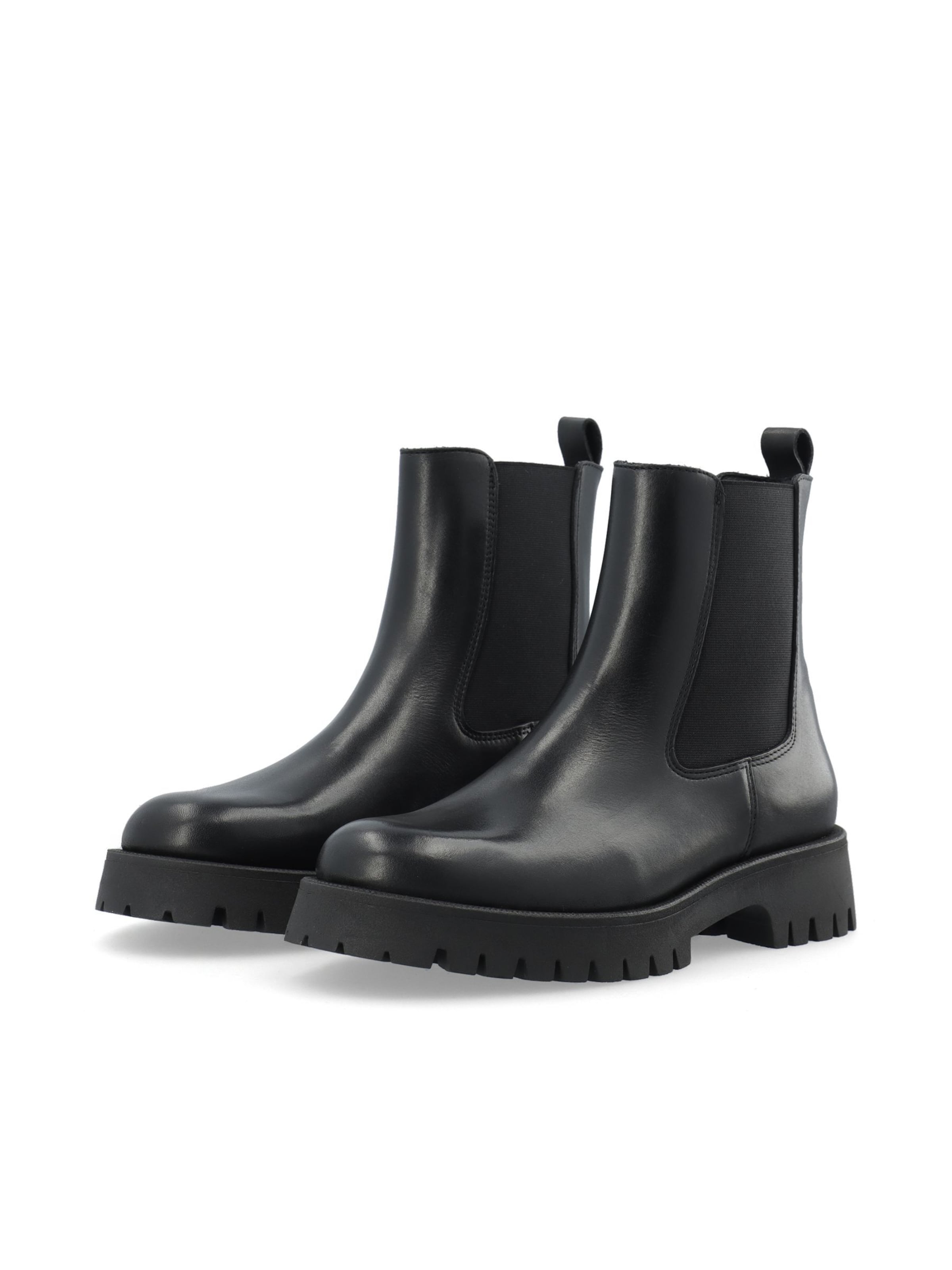 Bianco - Botas Chelsea 'LEO' en negro