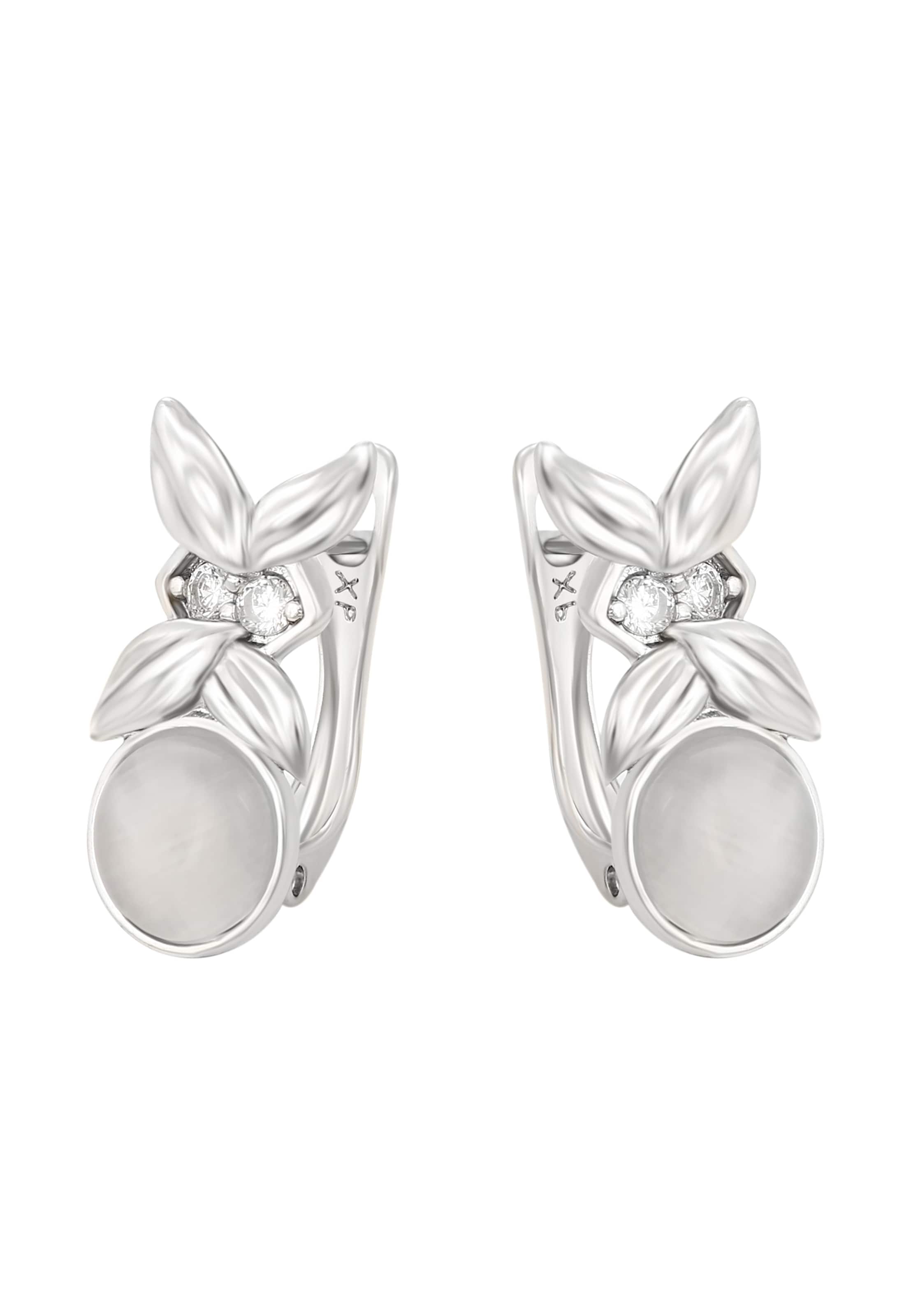 NAEMI - Pendientes en plata: frente