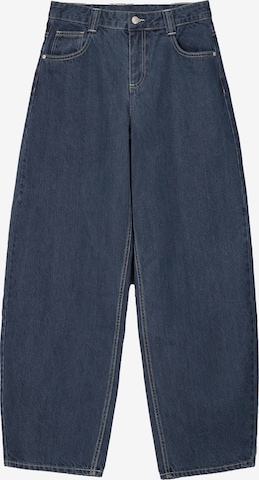 Jean Bershka en bleu : devant