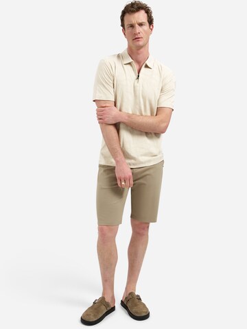 No Excess Poloshirt in Beige