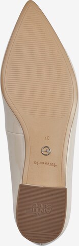 TAMARIS Ballerina i beige