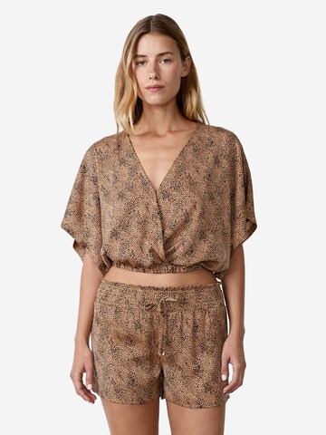 Pantaloncini da pigiama di ETAM in marrone