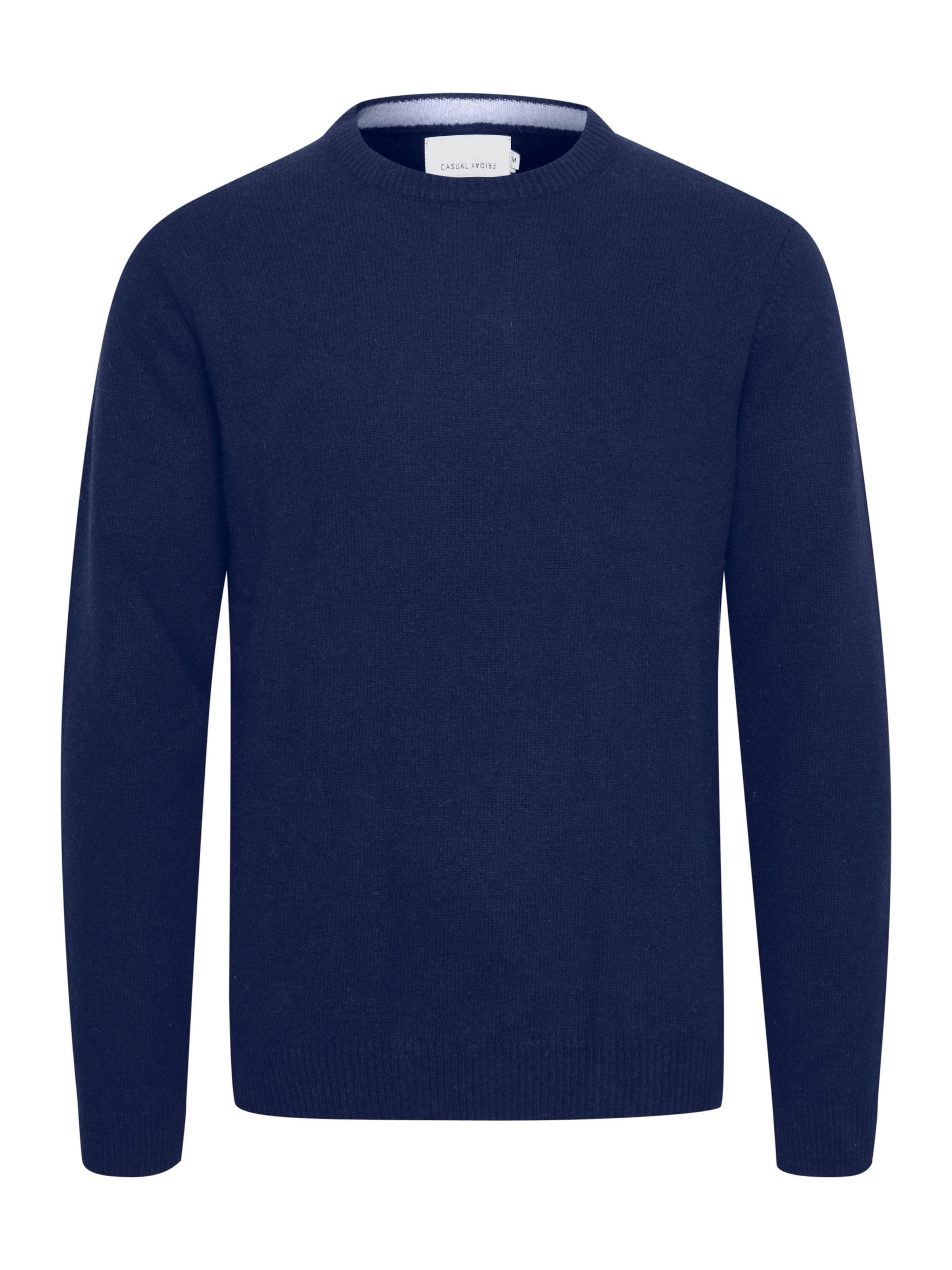 Casual Friday Trui 'Karl' in Blauw: voorkant