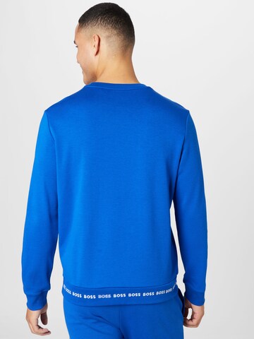 Sweat-shirt 'Salbeos' BOSS Green en bleu