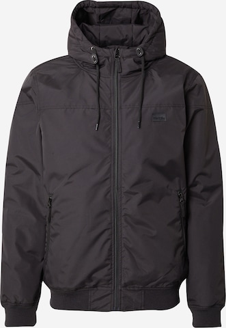 Veste mi-saison 'Insulaner' Iriedaily en noir : devant