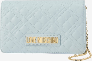 Sac à bandoulière Love Moschino en bleu : devant