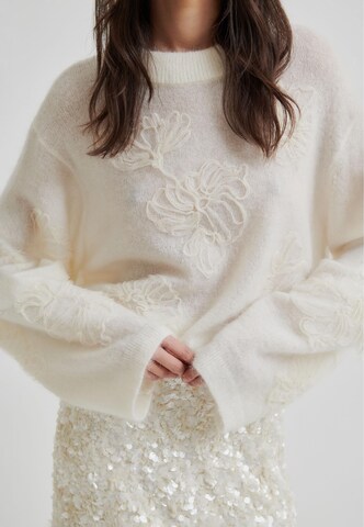 Pull-over 'Bellarose' SECOND FEMALE en blanc
