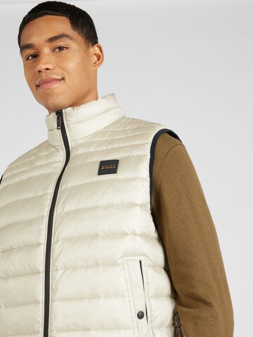 Gilet 'Odeno1' BOSS en beige