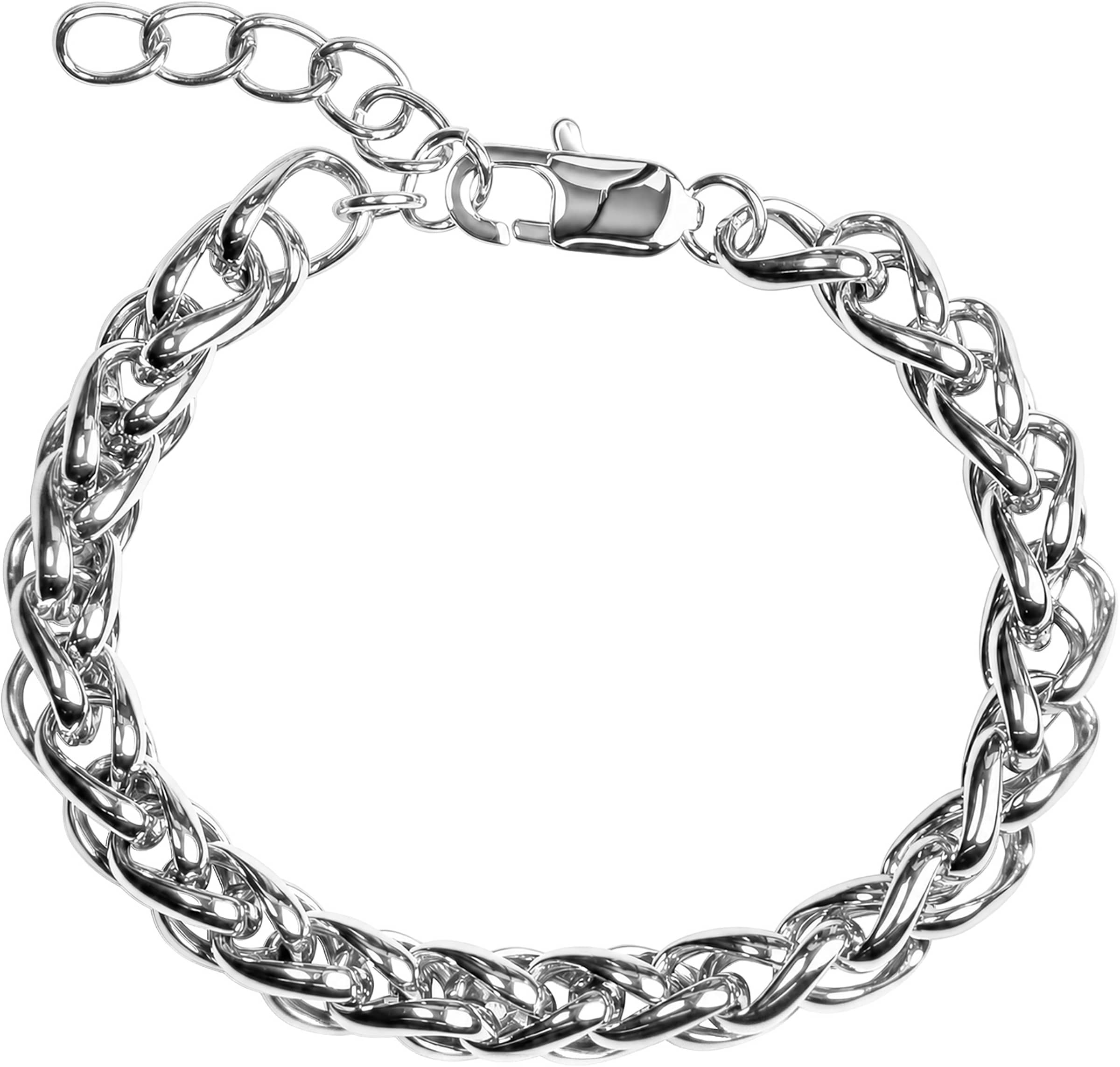 Jacques Lemans Bracelet in Silver: front