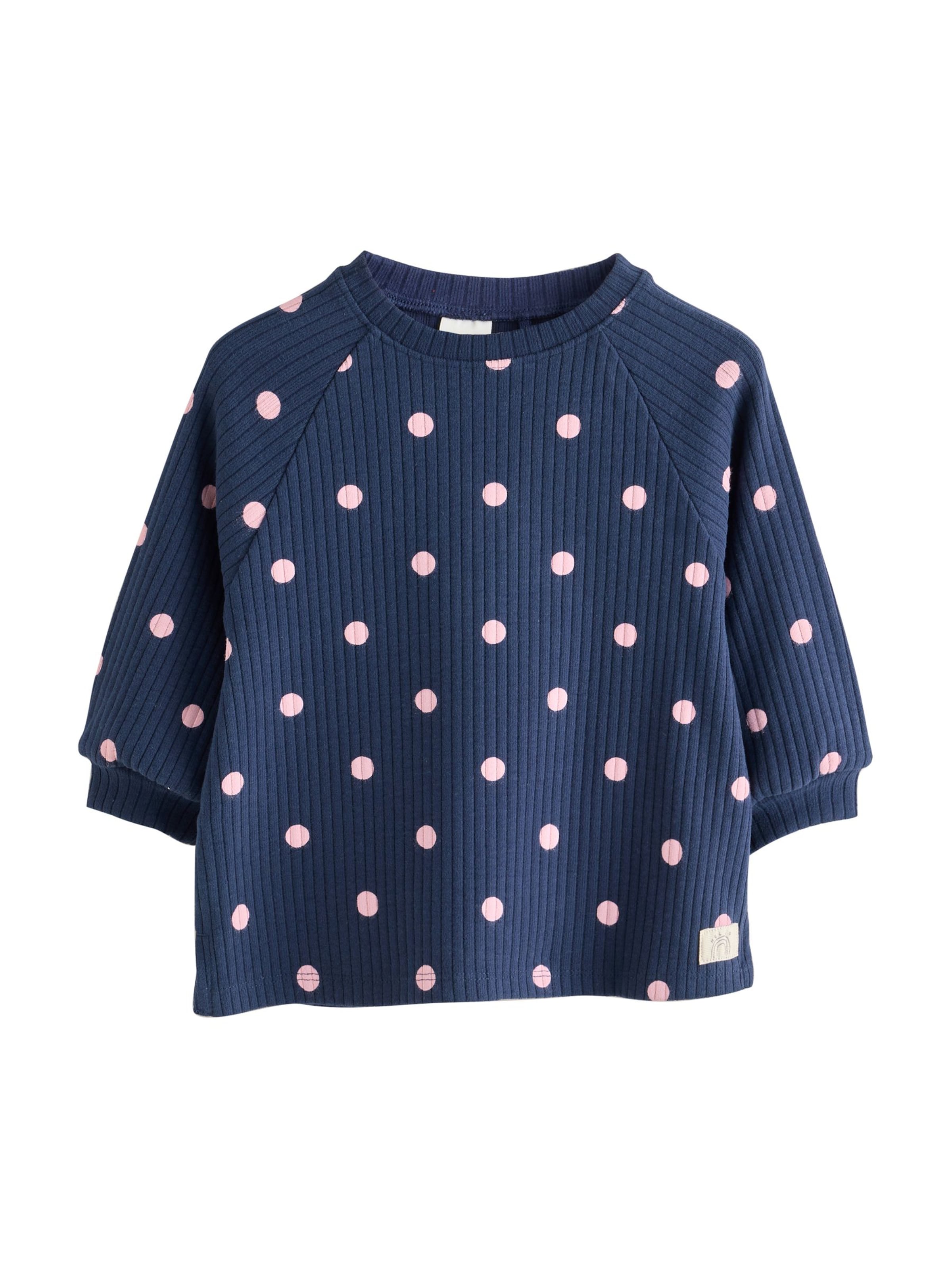 Next - Camisola em azul: frente