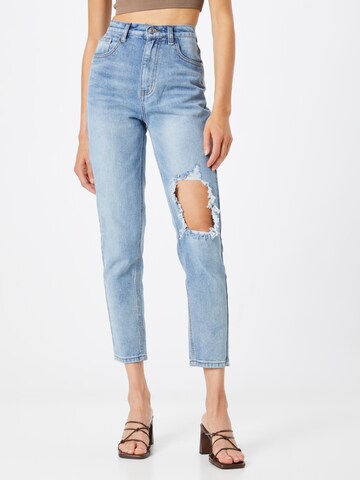 Misspap Regular Jeans i blå: framsida