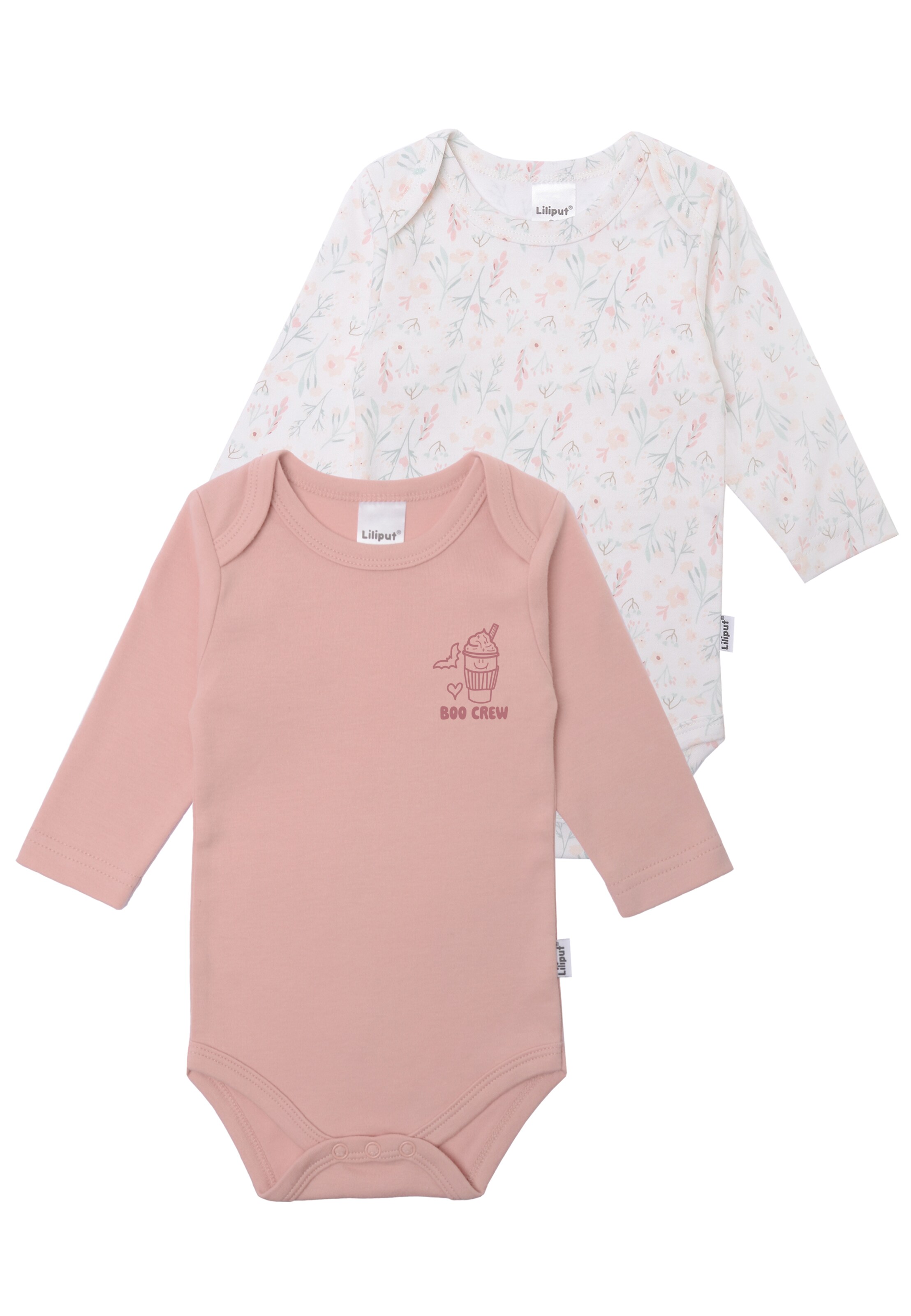 LILIPUT Romper/Bodysuit 'Rosa Boo Crew' in Pink: front