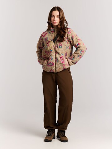 PROTEST Fleecejacke 'PRTPayton'‌‌‌‌‌‌‌‌ in Lila