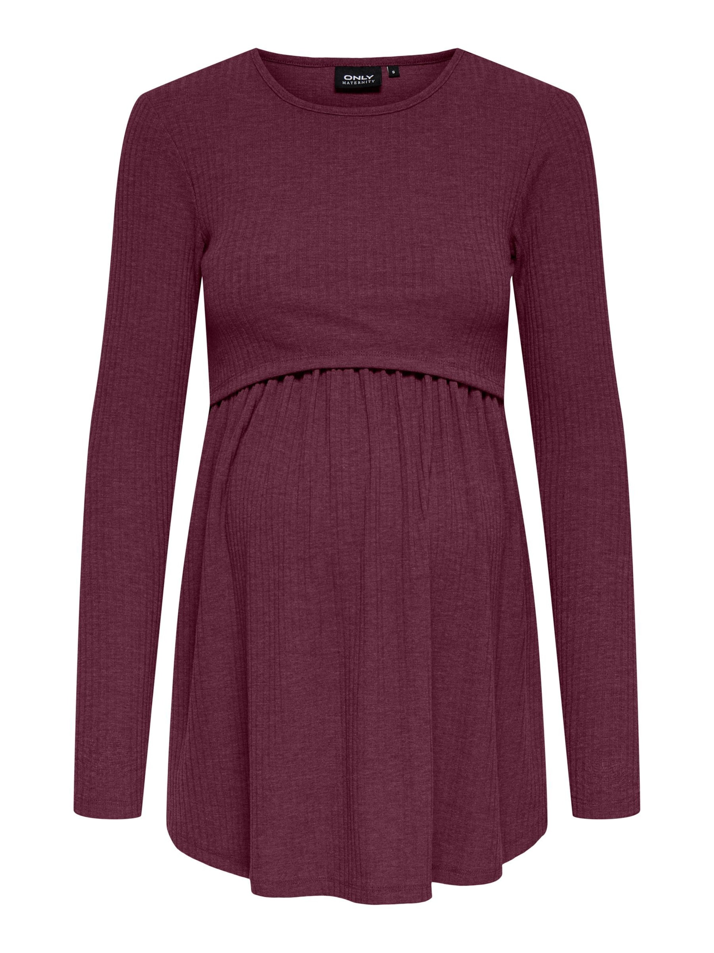 Only Maternity - Blusa 'OLMMALAYA' en rojo: frente