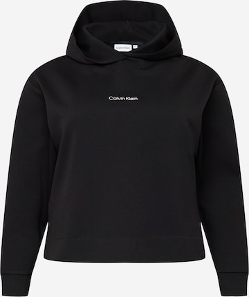 Calvin Klein Curve Sweatshirt in Schwarz: predná strana