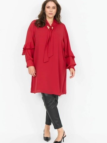 Wasabi Concept Kjole ' WA-THERESE ' i rød