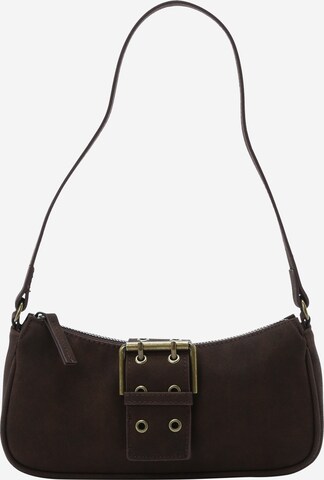 Monki Shoulder Bag in Brown: front