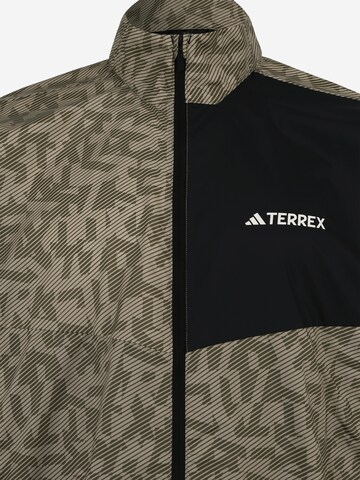 ADIDAS TERREX Trainingsjacke 'Trail' in Beige