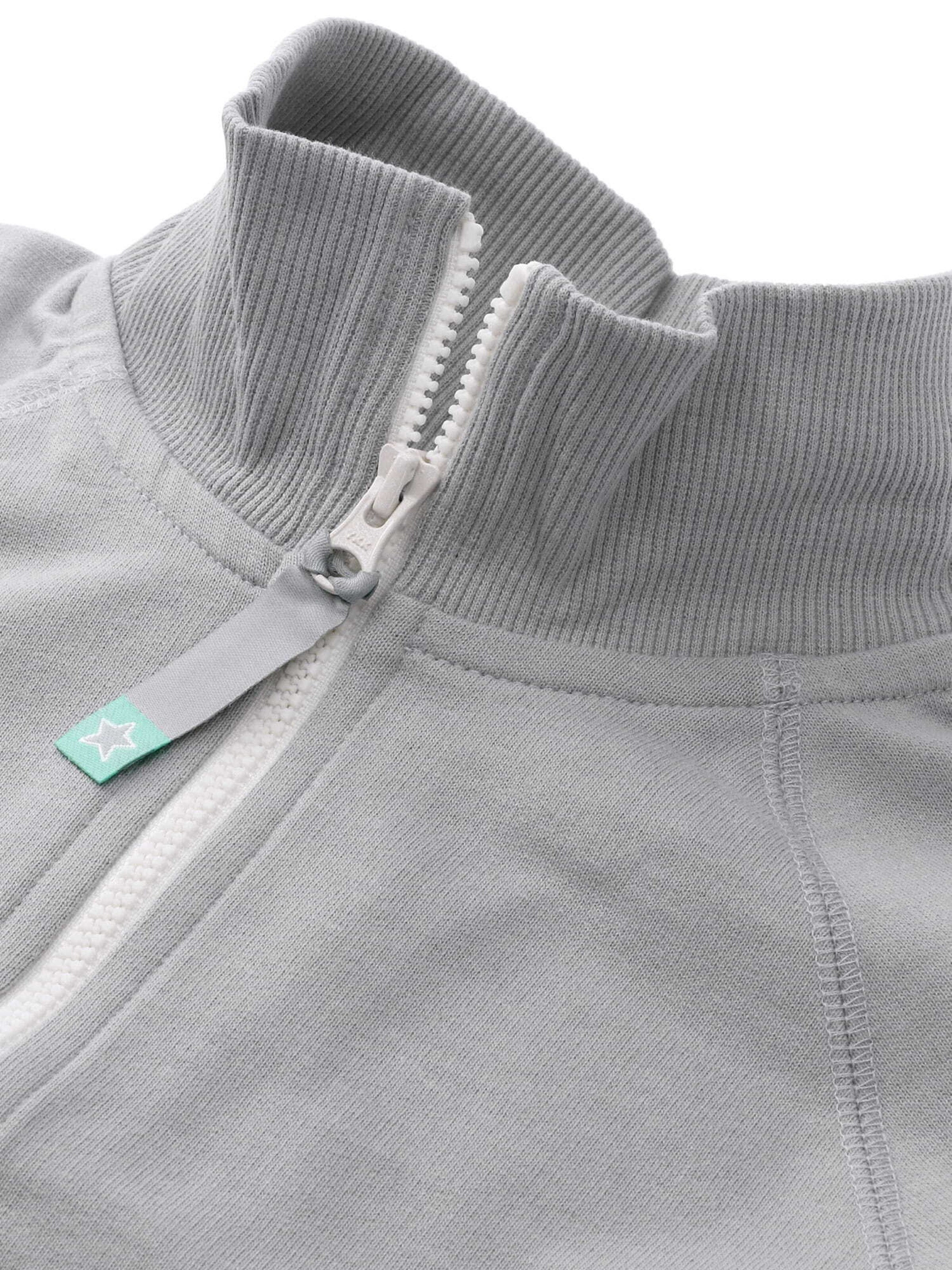 Villervalla Zip-Up Hoodie in Grey