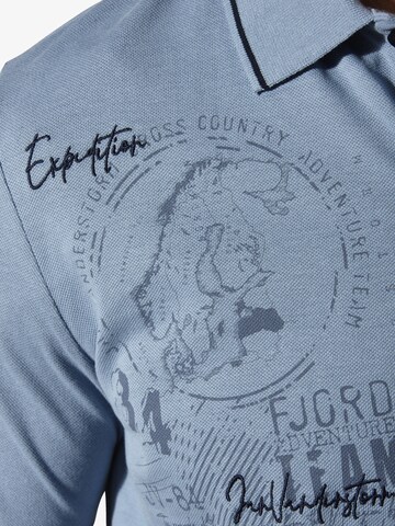 Jan Vanderstorm Shirt 'Fjodor' in Blue