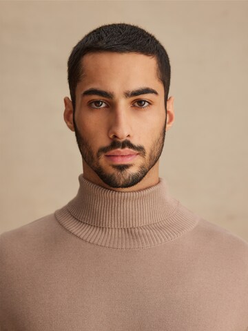 DAN FOX APPAREL Pullover 'Sean' in Beige