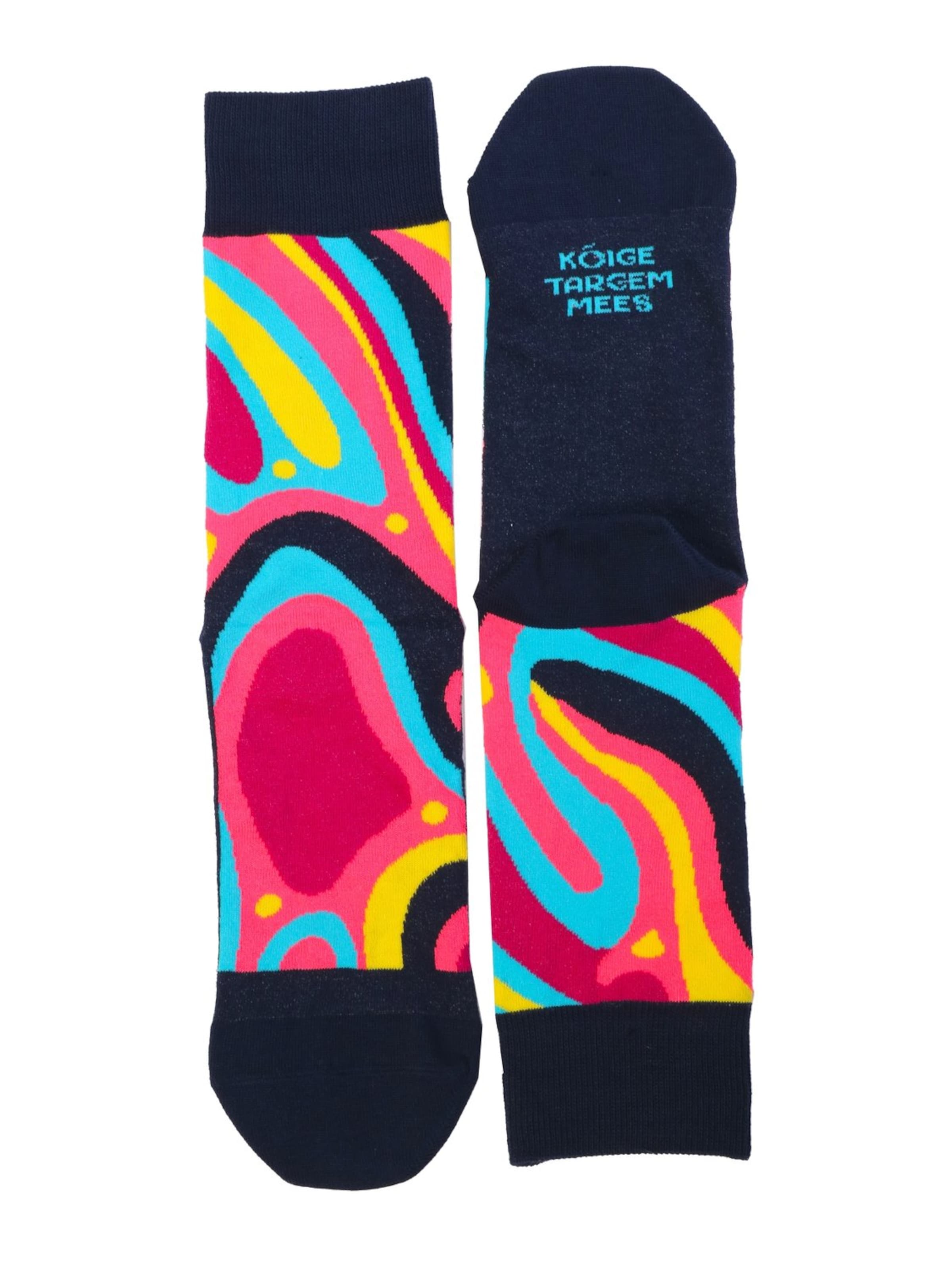 Sokisahtel - Calcetines 'MART cotton socks for the smartest man' en Mezcla de colores