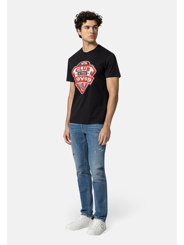 19V69 ITALIA Тениска 'Rafael Racing Club' в черно