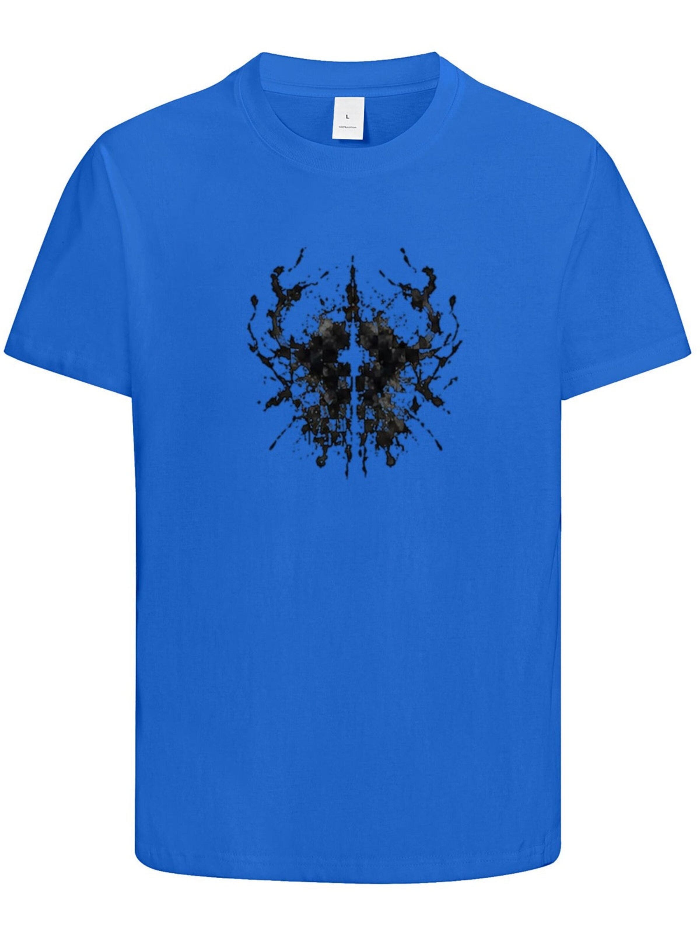 HUSKSWARE Shirt 'Grafik'‌ in Blau: Vorderseite