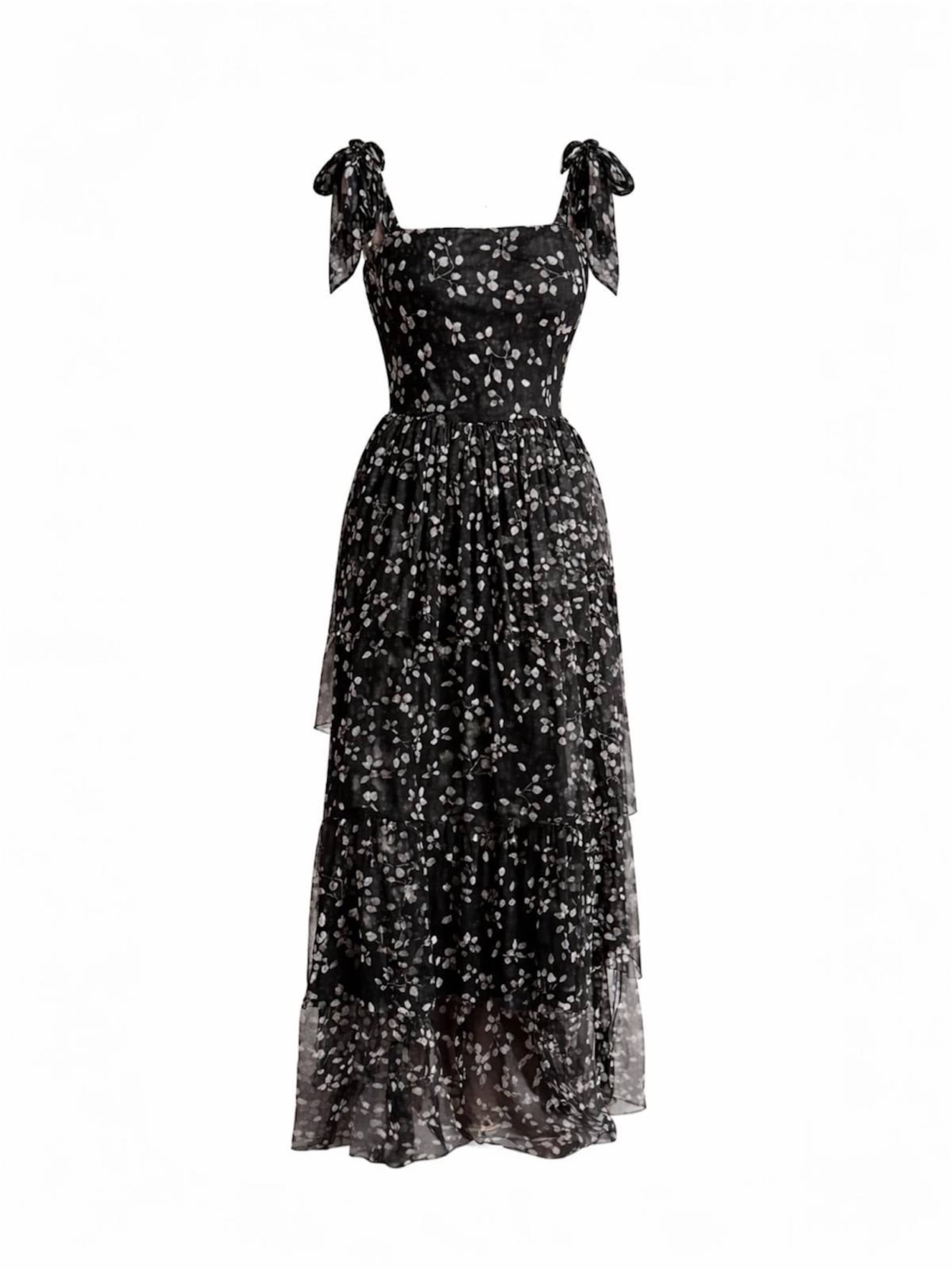 Elena Athanasiadou Summer Dress 'Dress Maya' in Black: front
