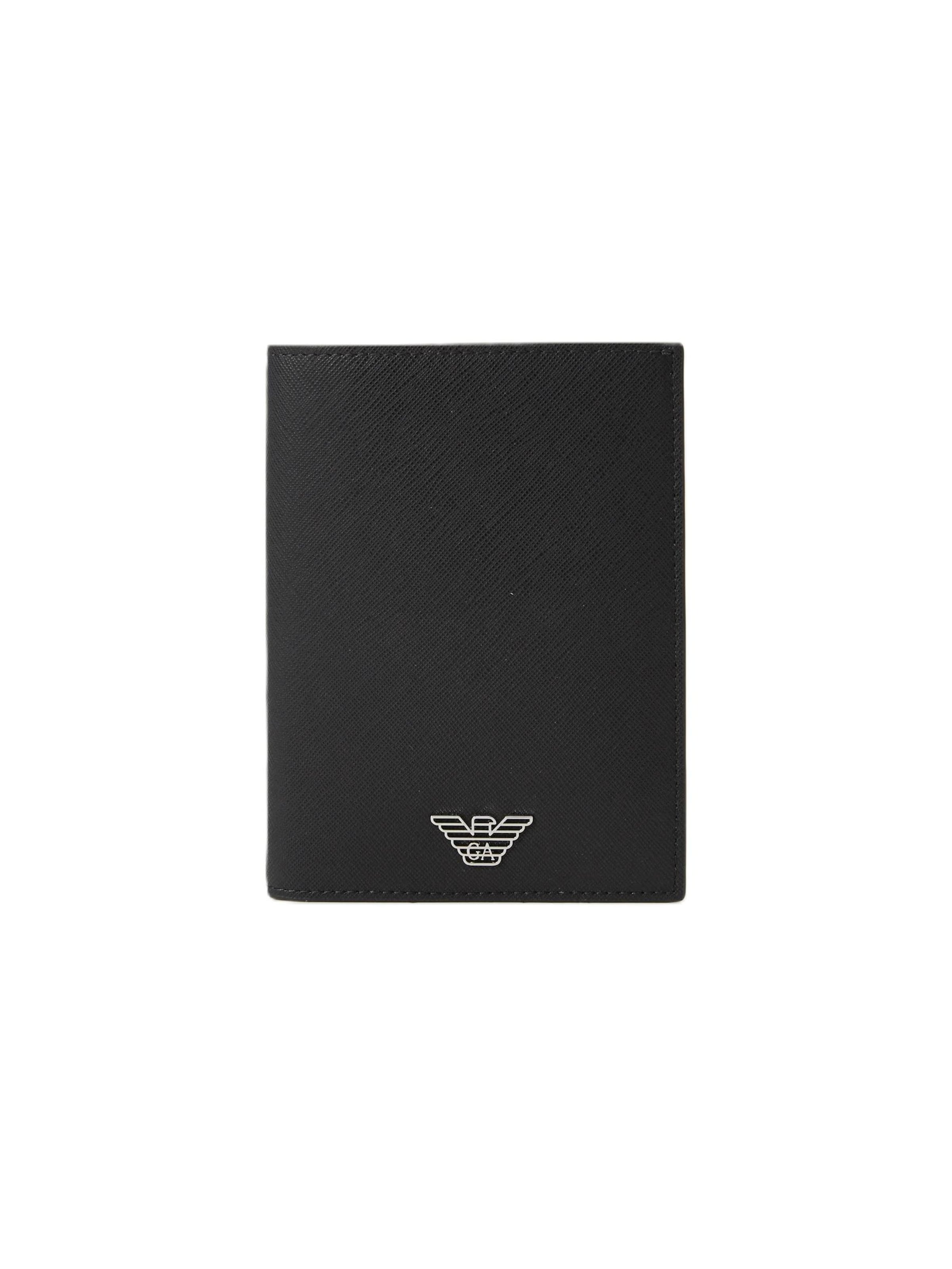 Emporio Armani Wallet 'EM002544 AF13805' in Black: front