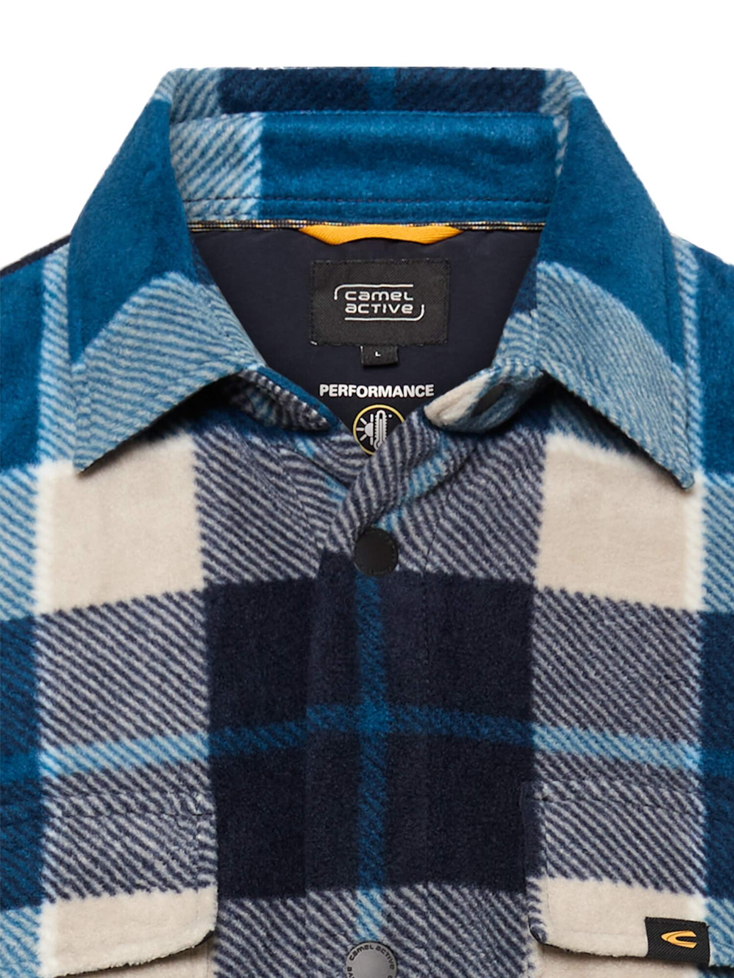 CAMEL ACTIVE Regular fit Button Up Shirt in Blue