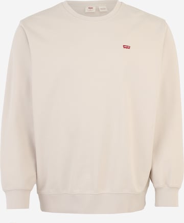 pilka Levi's® Big & Tall Megztinis be užsegimo: priekis