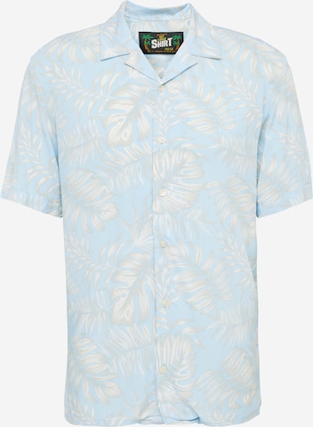 Key Largo Klasický střih Košile 'Havanna' – modrá: přední strana