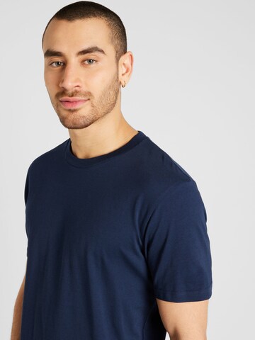 QS Shirt in Blauw