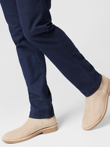 BOSS Orange Regular Hose 'Schino-Slim' in Blau