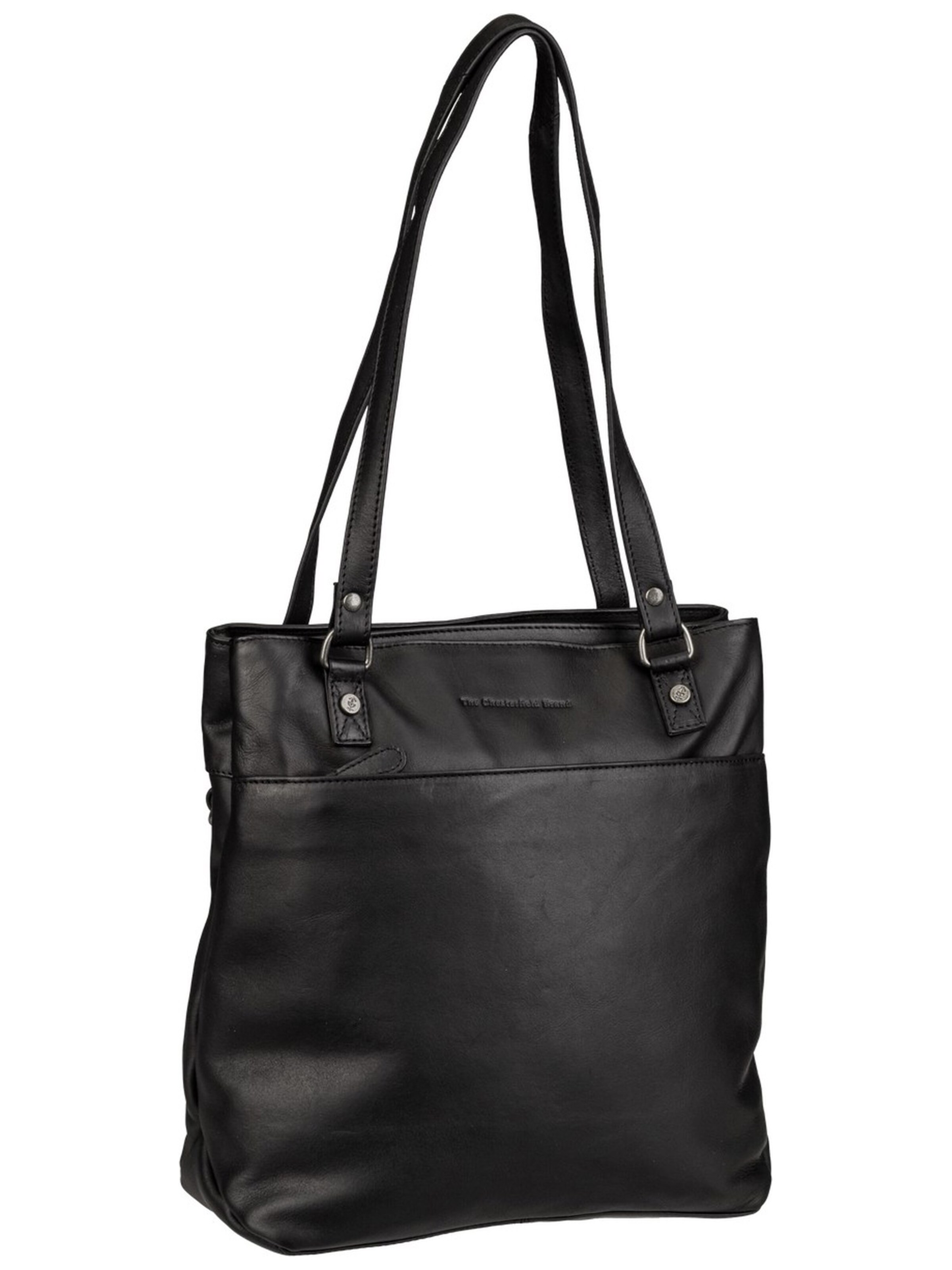 The Chesterfield Brand Shopper 'Raynor' in Black: front