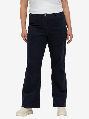 SHEEGO Bootcut Hose in Blau