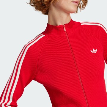 ADIDAS ORIGINALS Вязаная кофта 'Adicolor' в Красный