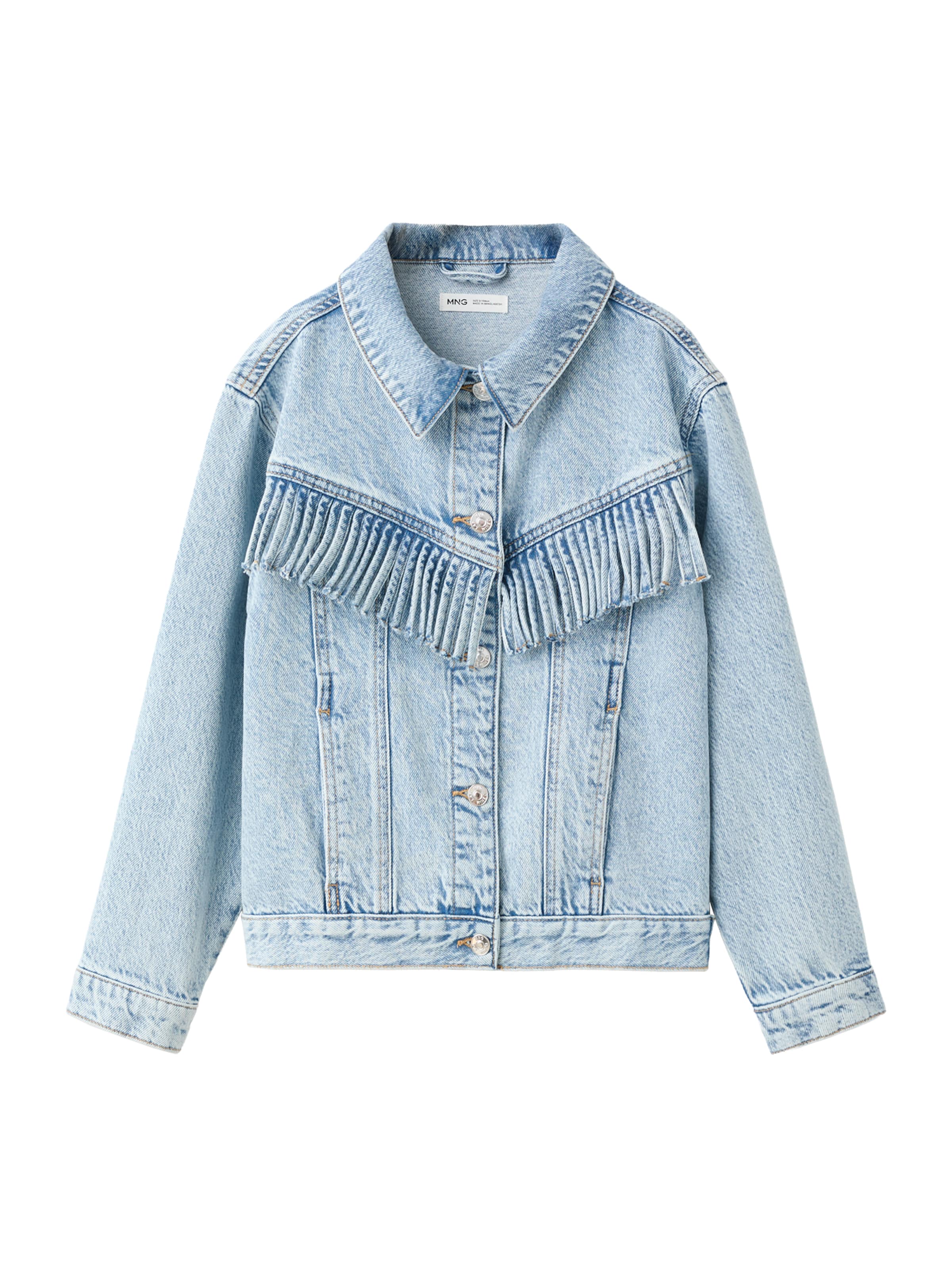 MANGO KIDS Jacke in hellblau, Produktansicht