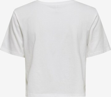 ONLY - Camiseta en blanco