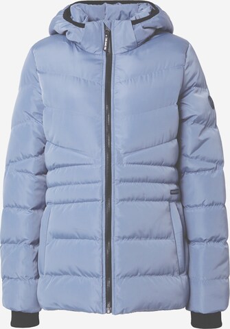 Cars Jeans Winter Jacket in Blue: front