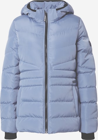 Cars Jeans Winterjas in Blauw: voorkant