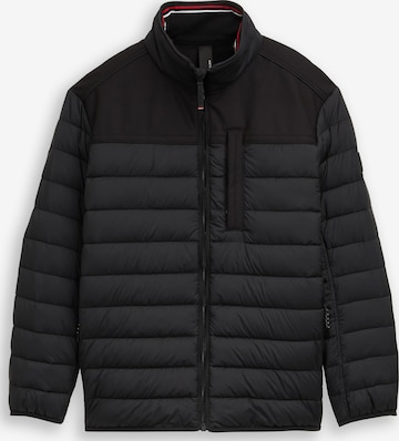 TOM TAILOR Men + Välikausitakki värissä musta: etupuoli