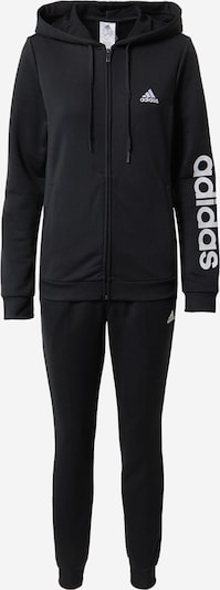 Costum de trening ADIDAS PERFORMANCE pe negru / alb, Vizualizare produs