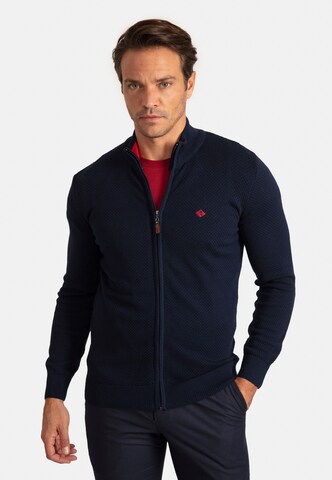 Sir Raymond Tailor Strickjacke 'Sydney' in Blau