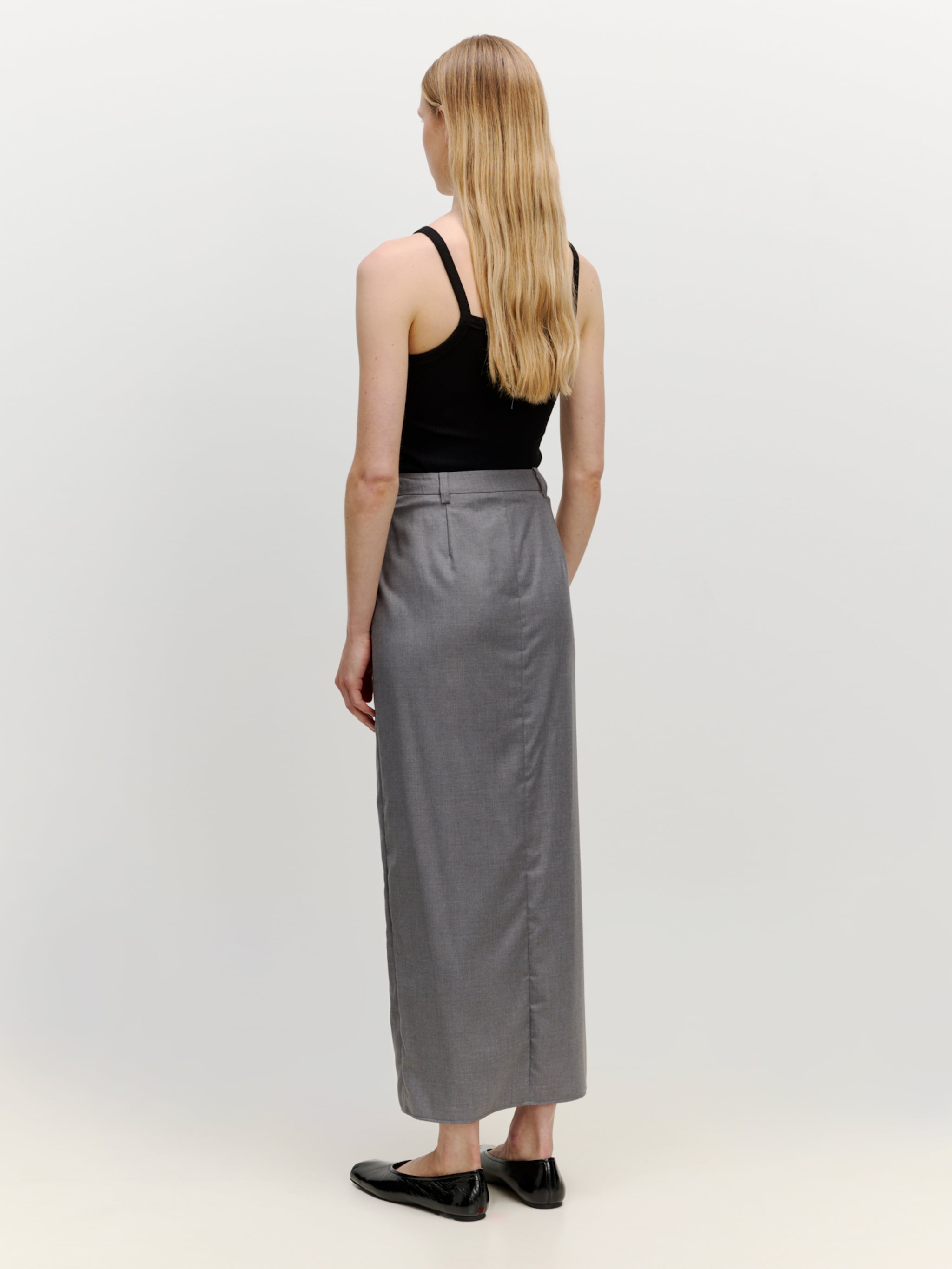 EDITED Producten Rok 'Liya' Donkergrijs